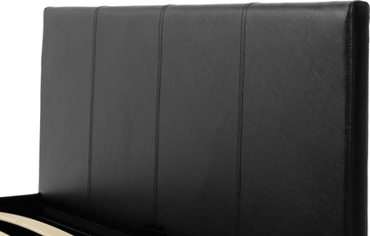 Waverley 5' Storage Bed - Black Pu