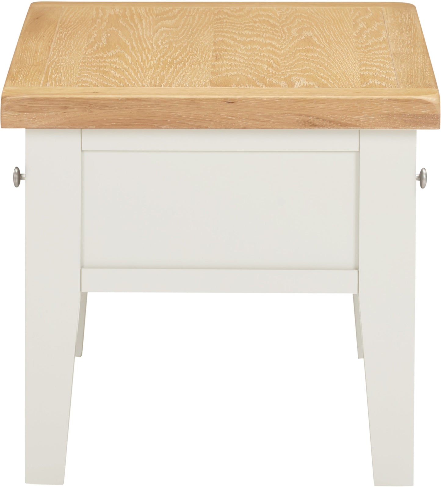 Windsor 2 Drawer Coffee Table - Ivory/Oak
