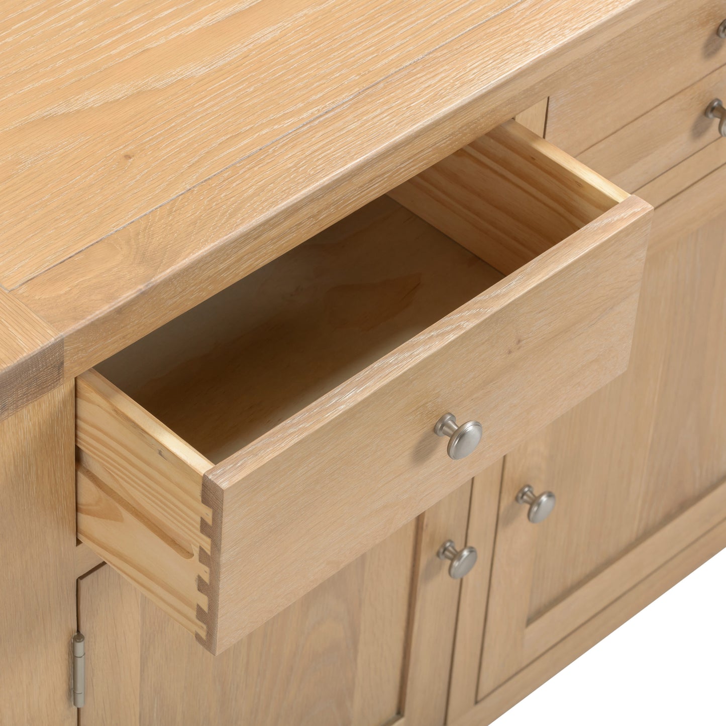 Windsor 3 Door 3 Drawer Sideboard - Natural Oak