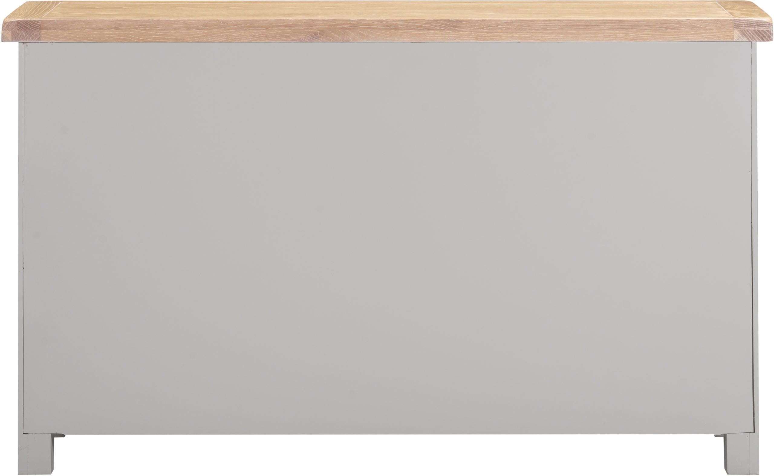 Windsor 3 Door 3 Drawer Sideboard - Pebble Grey/Oak