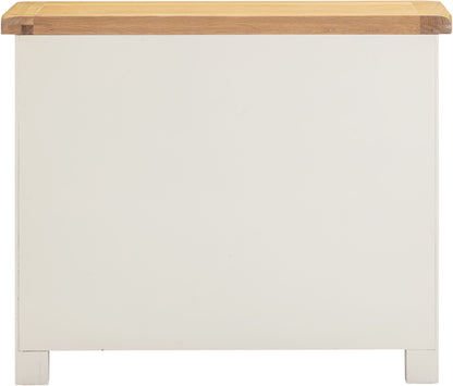 Windsor 3 Drawer Chest - Ivory/Oak