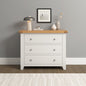 Windsor 3 Drawer Chest - Ivory/Oak