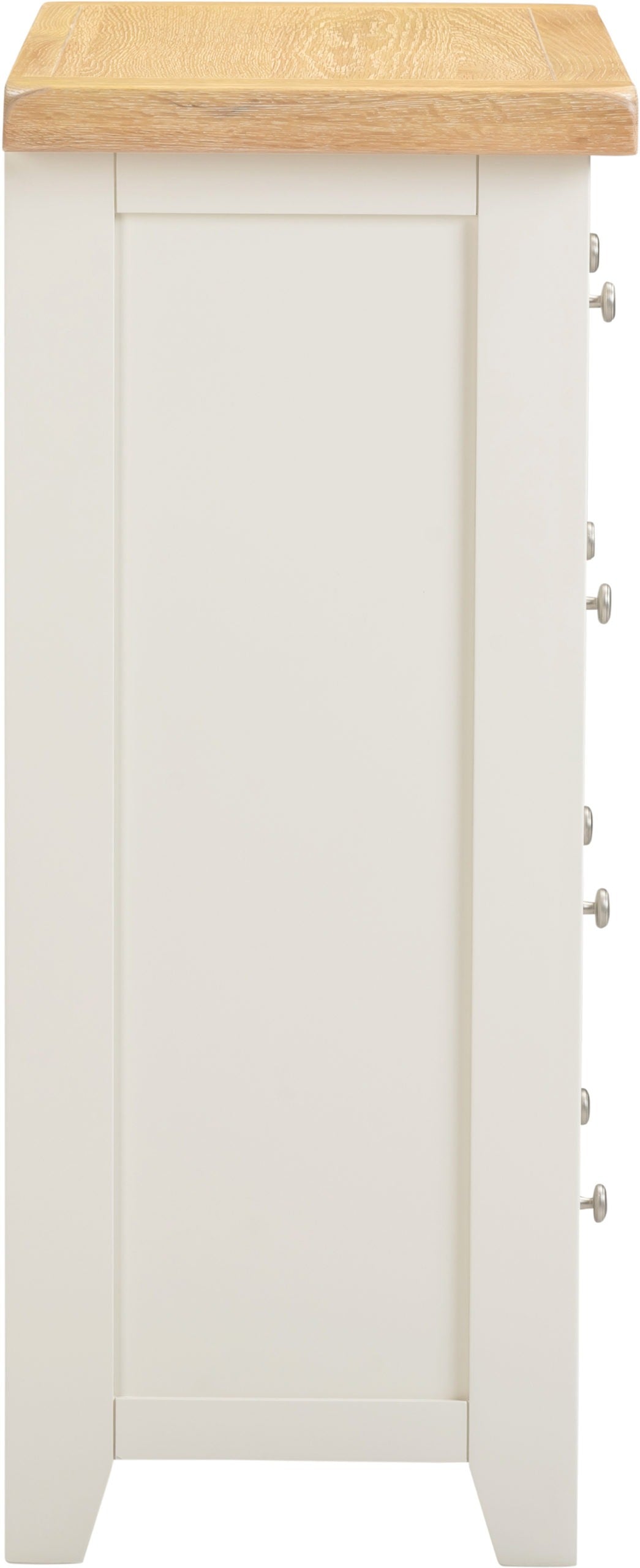 Windsor 3+2 Drawer Chest - Ivory/Oak
