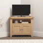 Windsor Corner Tv Unit - Natural Oak