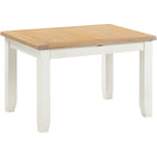 Windsor Extending Dining Table - Ivory/Oak