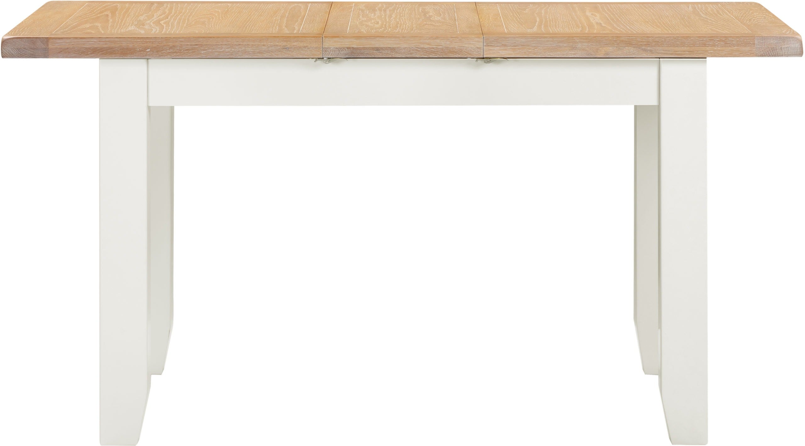 Windsor Extending Dining Table - Ivory/Oak