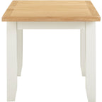 Windsor Extending Dining Table - Ivory/Oak
