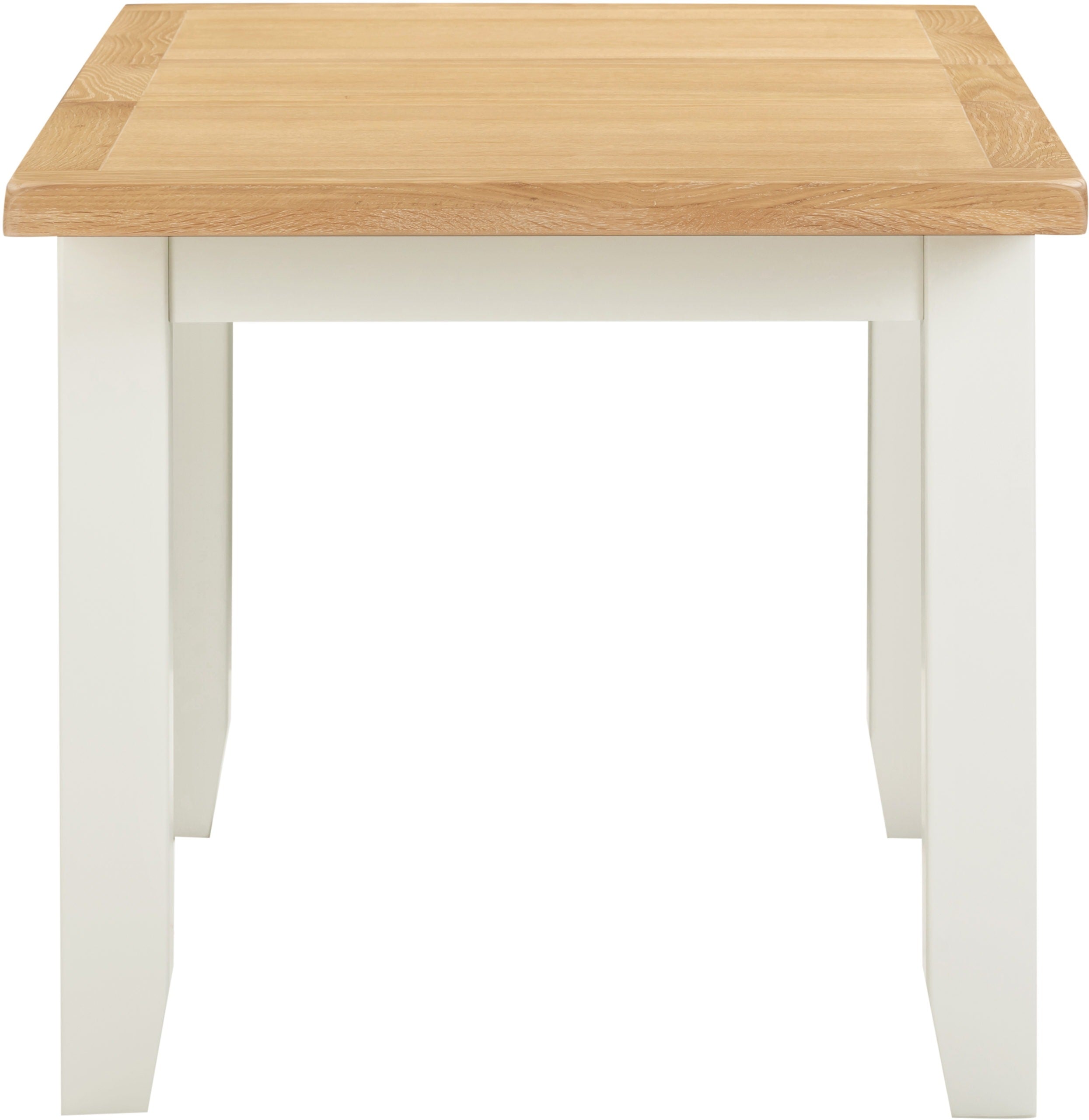 Windsor Extending Dining Table - Ivory/Oak