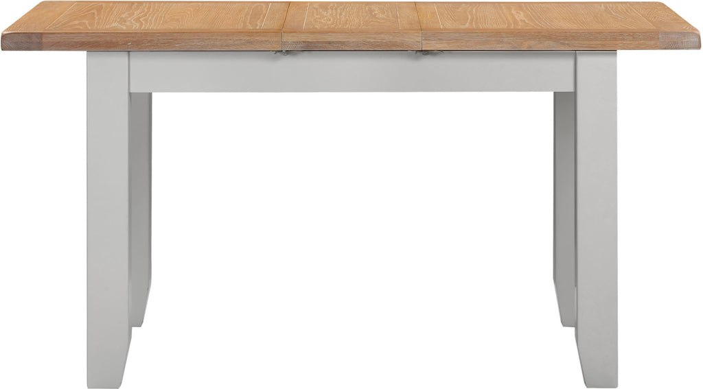 Windsor Extending Dining Table - Pebble Grey/Oak
