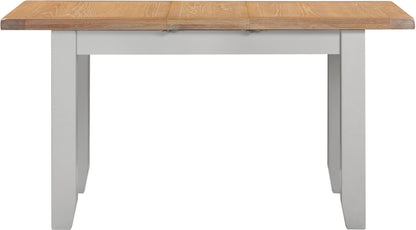 Windsor Extending Dining Table - Pebble Grey/Oak