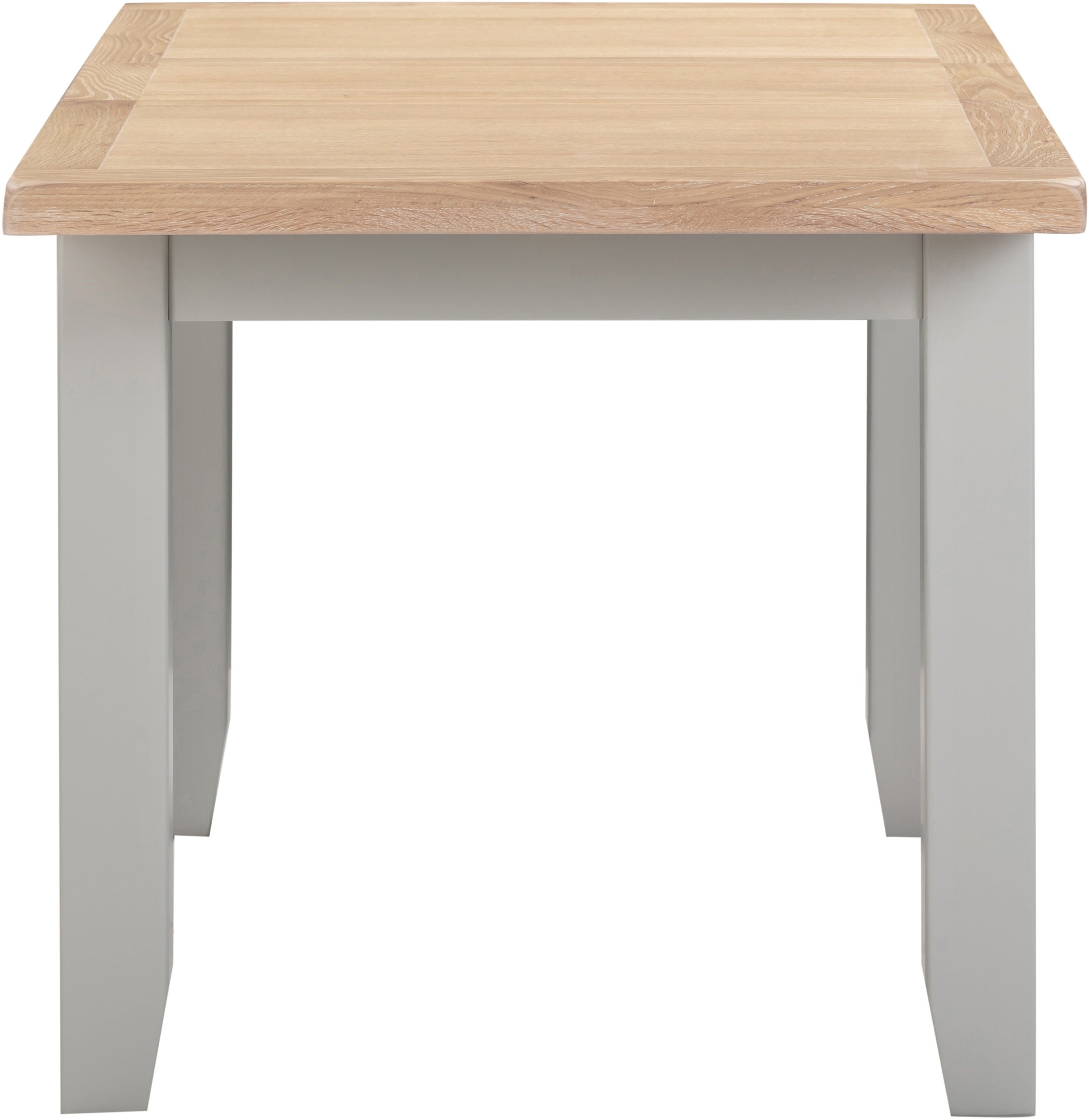 Windsor Extending Dining Table - Pebble Grey/Oak